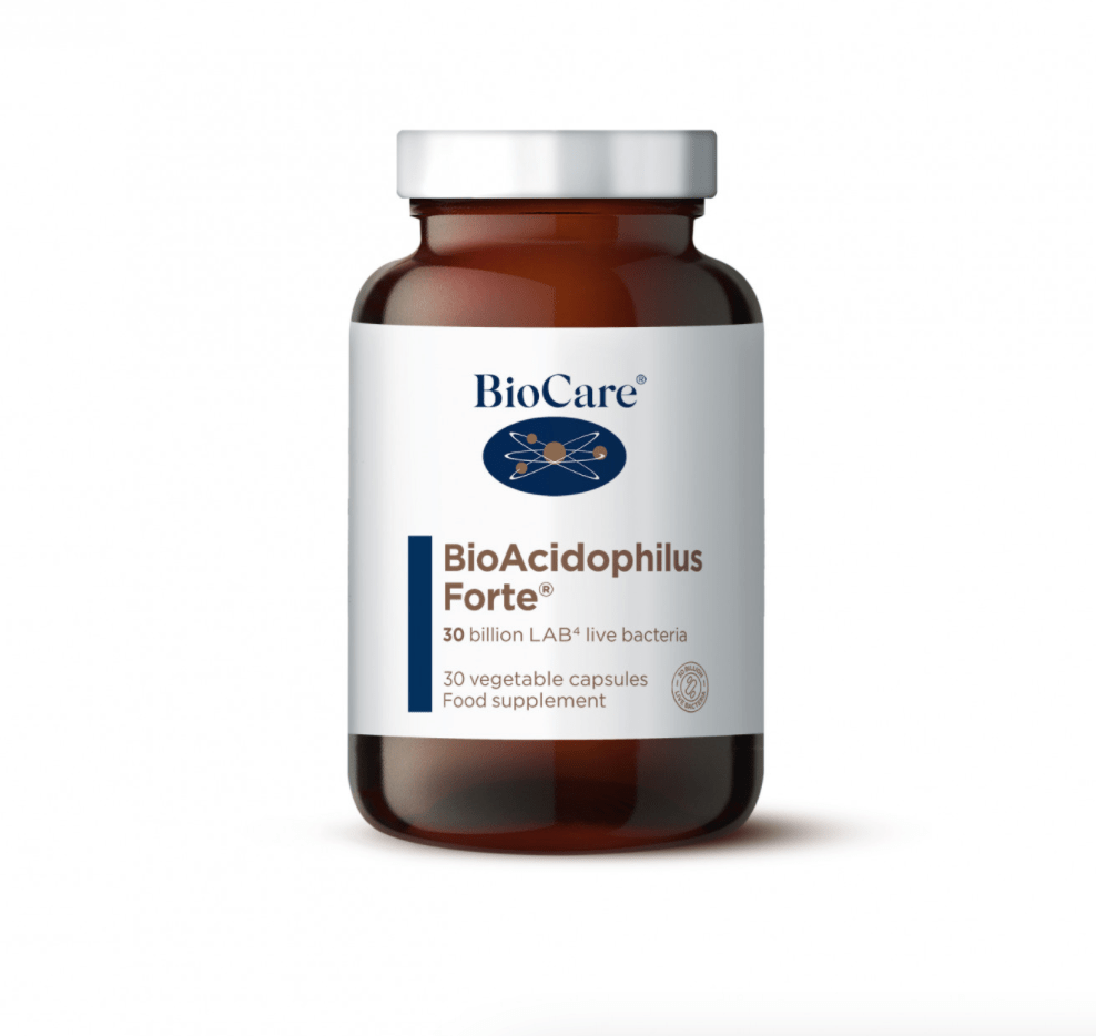 BioAcidophilus Forte gyvosios bakterijos - 30 kapsulių