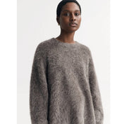 Alpaca Crewneck - Wood