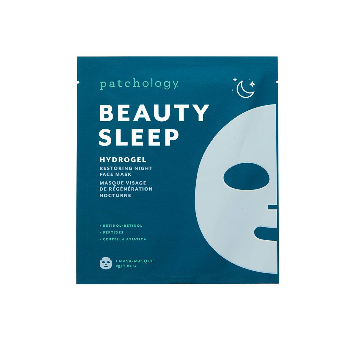 „Beauty Sleep“ hidrogelio veido kaukė