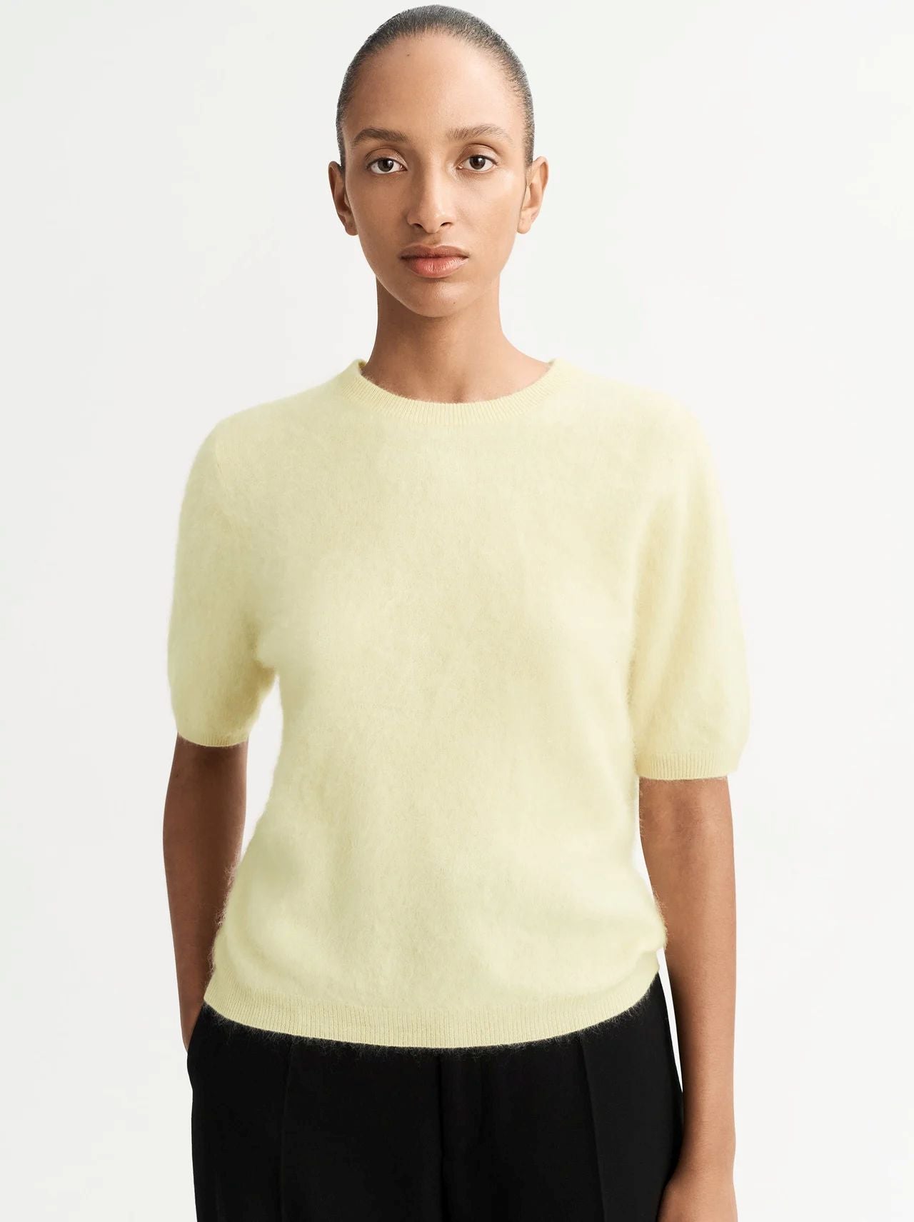 “Brushed Short Sleeve” 