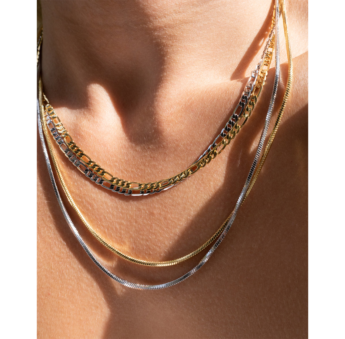 Cecilia Chain Necklace Silver