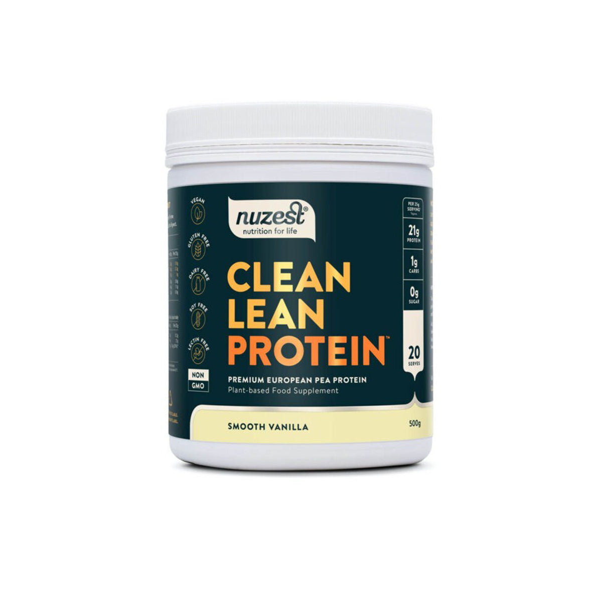 CLEAN LEAN baltymai (Vanilės skonio)
