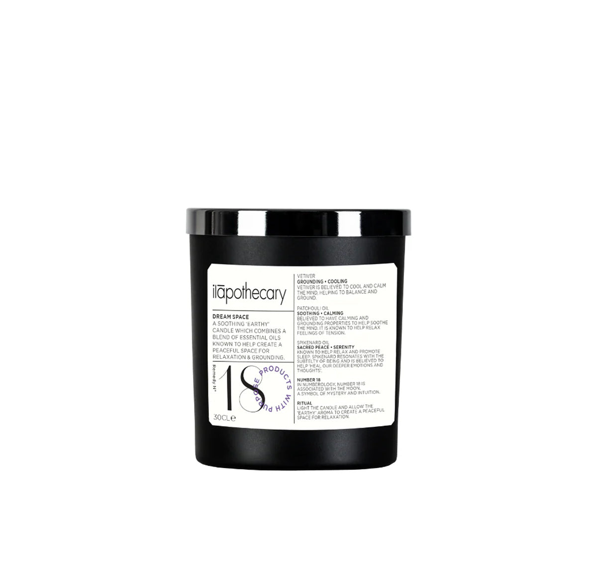 „Dream Space” aromaterapinė sojų vaško žvakė