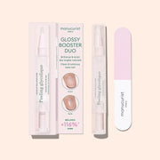 „Glossy Booster Duo“ rinkinys nagų priežiūrai