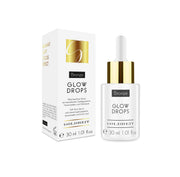 "Glow Drops" serumas veidui su aukso ir bronzos pigmentais