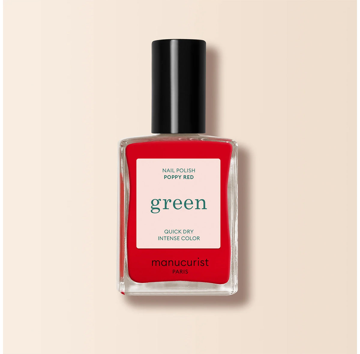 "Green" nagų lakas - Poppy Red