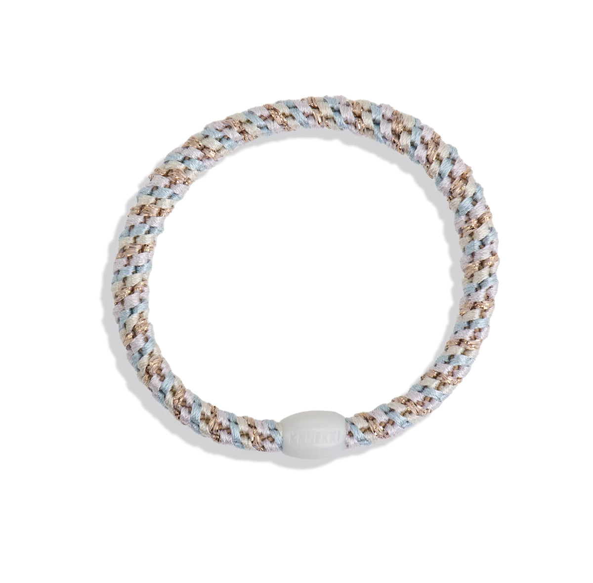 “Kknekki Slim Mix Baby Blue Ballet Pink” plaukų gumelė