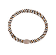 “Kknekki Slim Mix Copper Grey Glitter“ plaukų gumelė