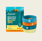“Mosquito Repellent Microfiber Bracelets” mikropluošto apyrankės nuo uodų 10 vnt.