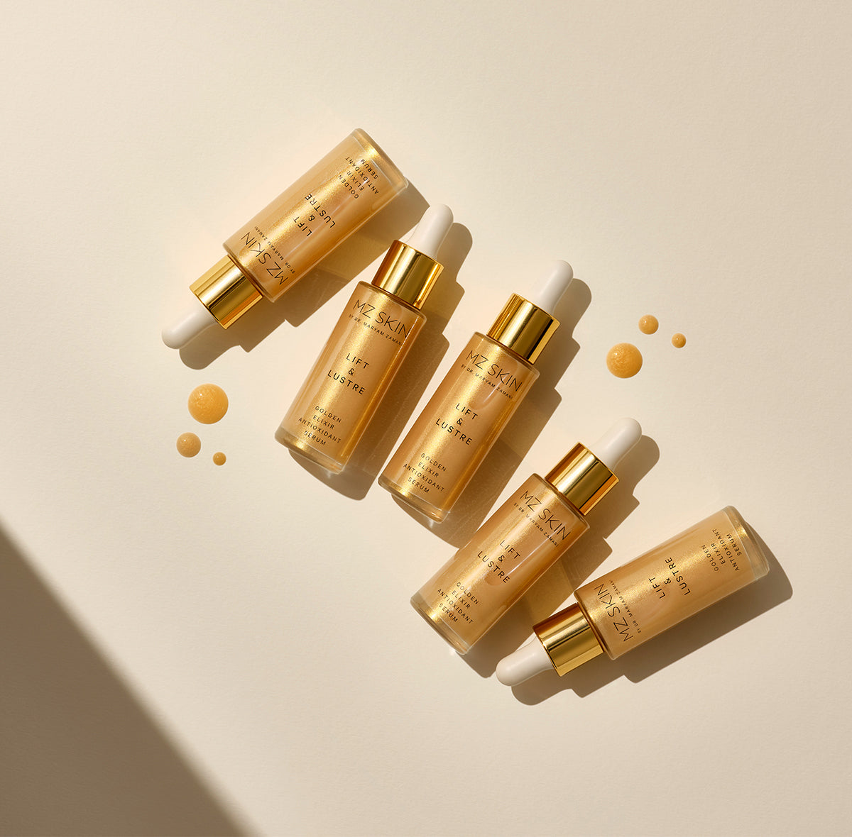 MZ Skin Lift & Lustre Golden Elixir Antioxidant Serum