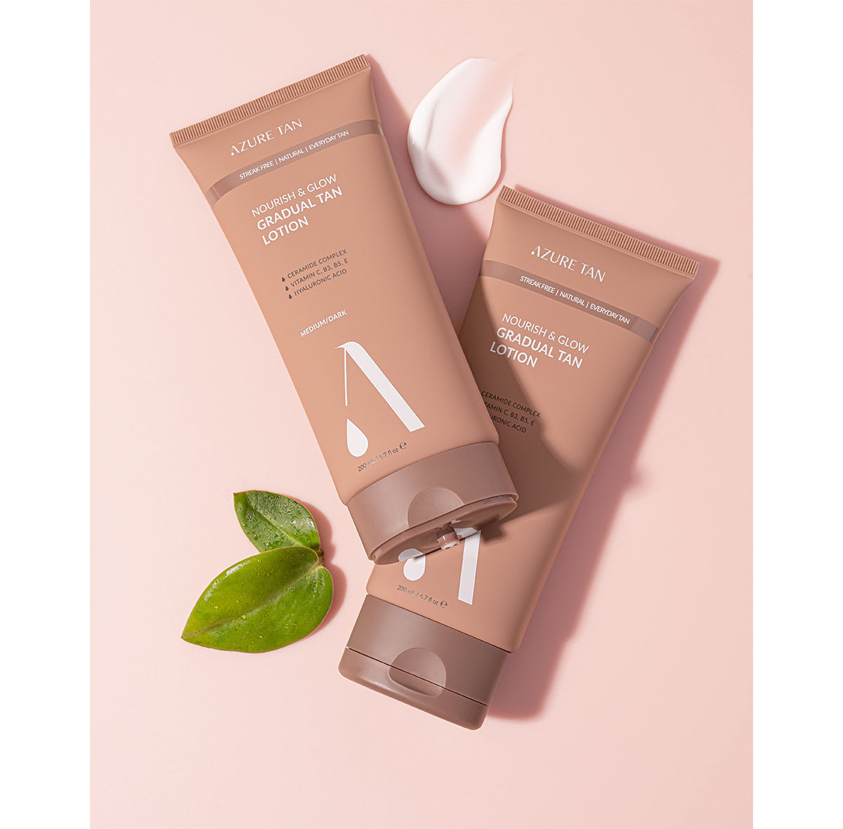 “Nourish and Glow” vidutinis/tamsus savaiminio įdegio losjonas