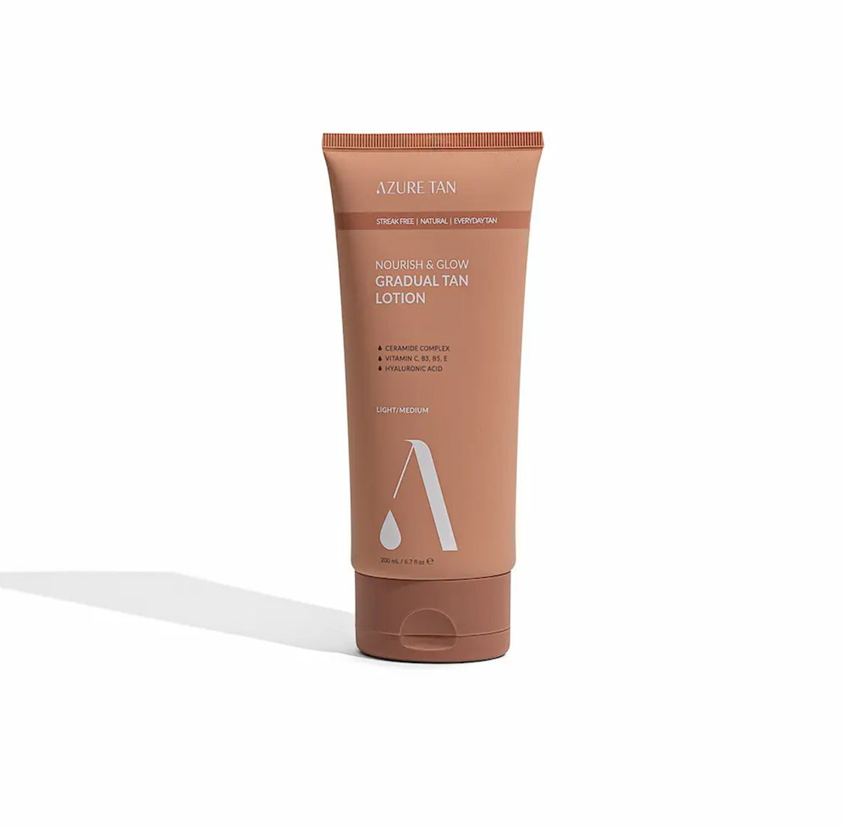 “Nourish and Glow” vidutinis/tamsus savaiminio įdegio losjonas
