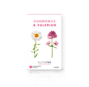NutraTea “Chamomile and Valerian“ arbata miegui ir atsipalaidavimui