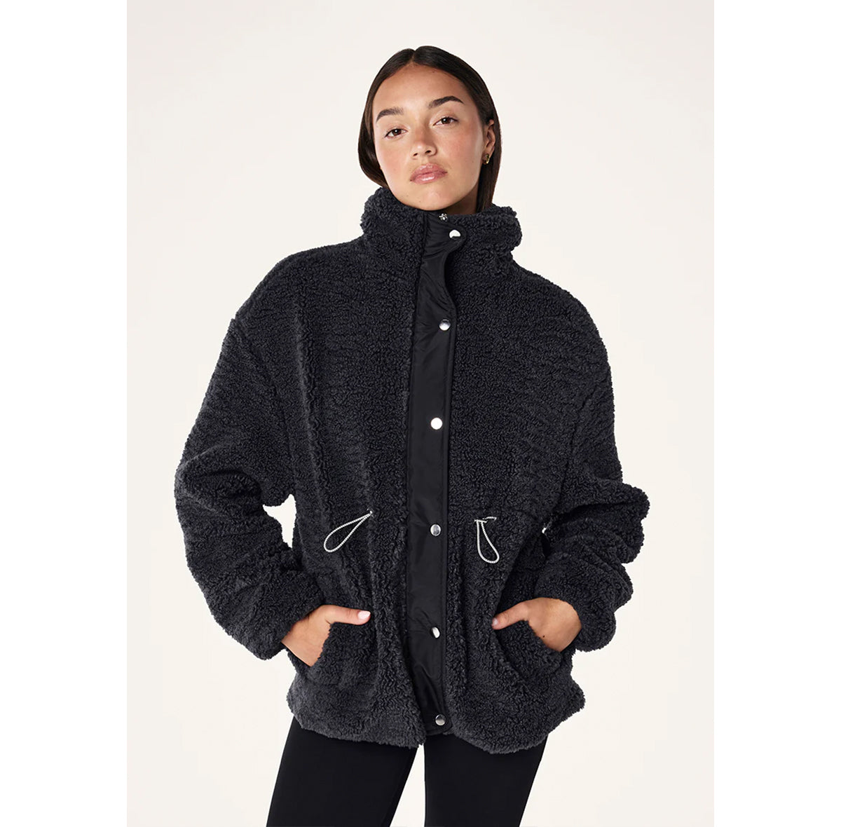 "Pacific Jacket" teddy medžiagos švarkas