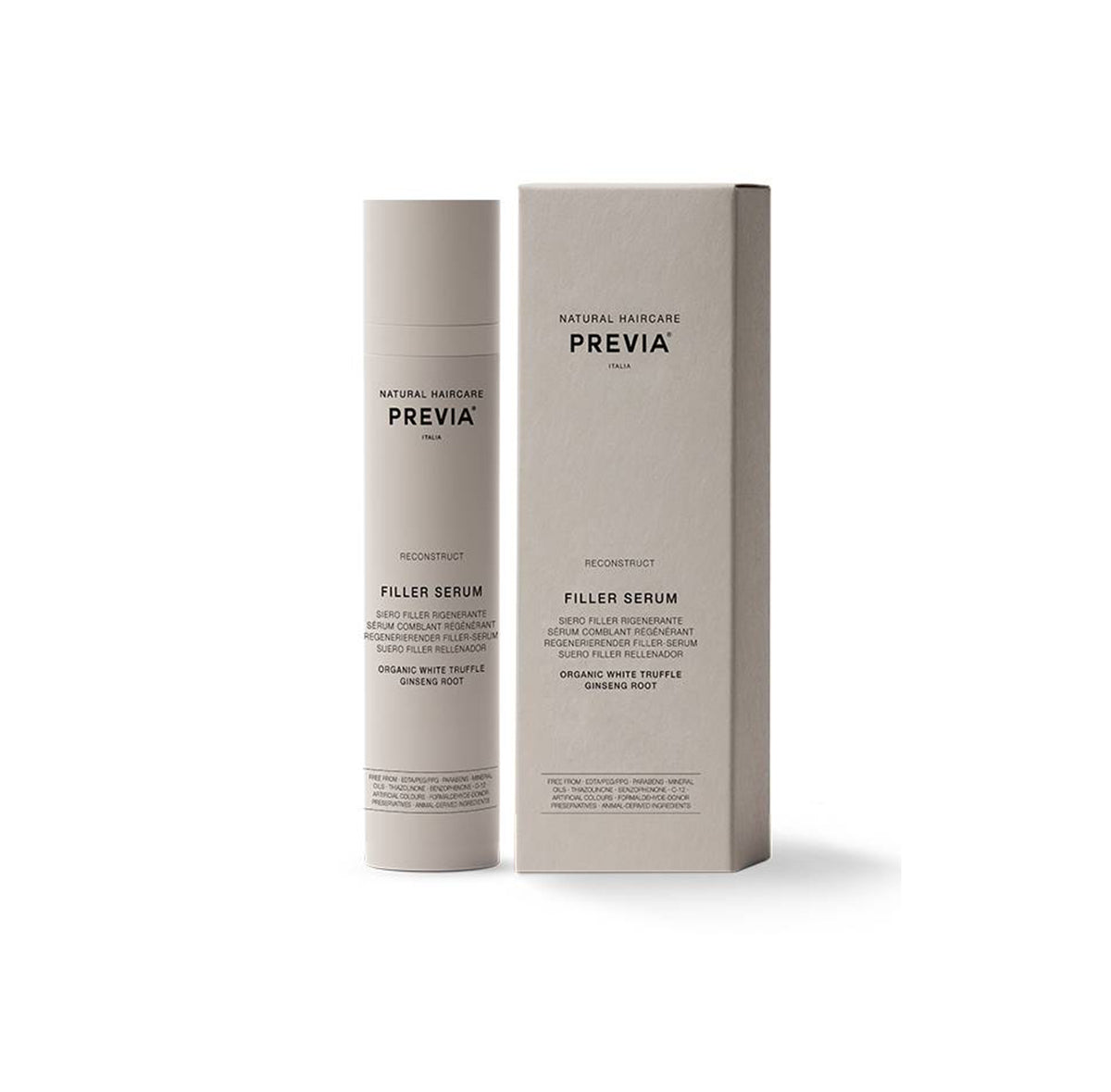 Previa "Regenerating Reconstruct" plaukų struktūrą atstatantis serumas