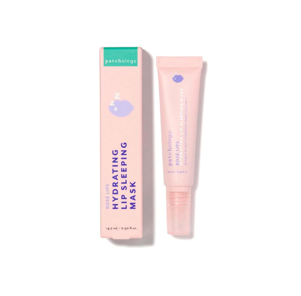 "Rosé Lips" drėkinanti naktinė lūpų kaukė