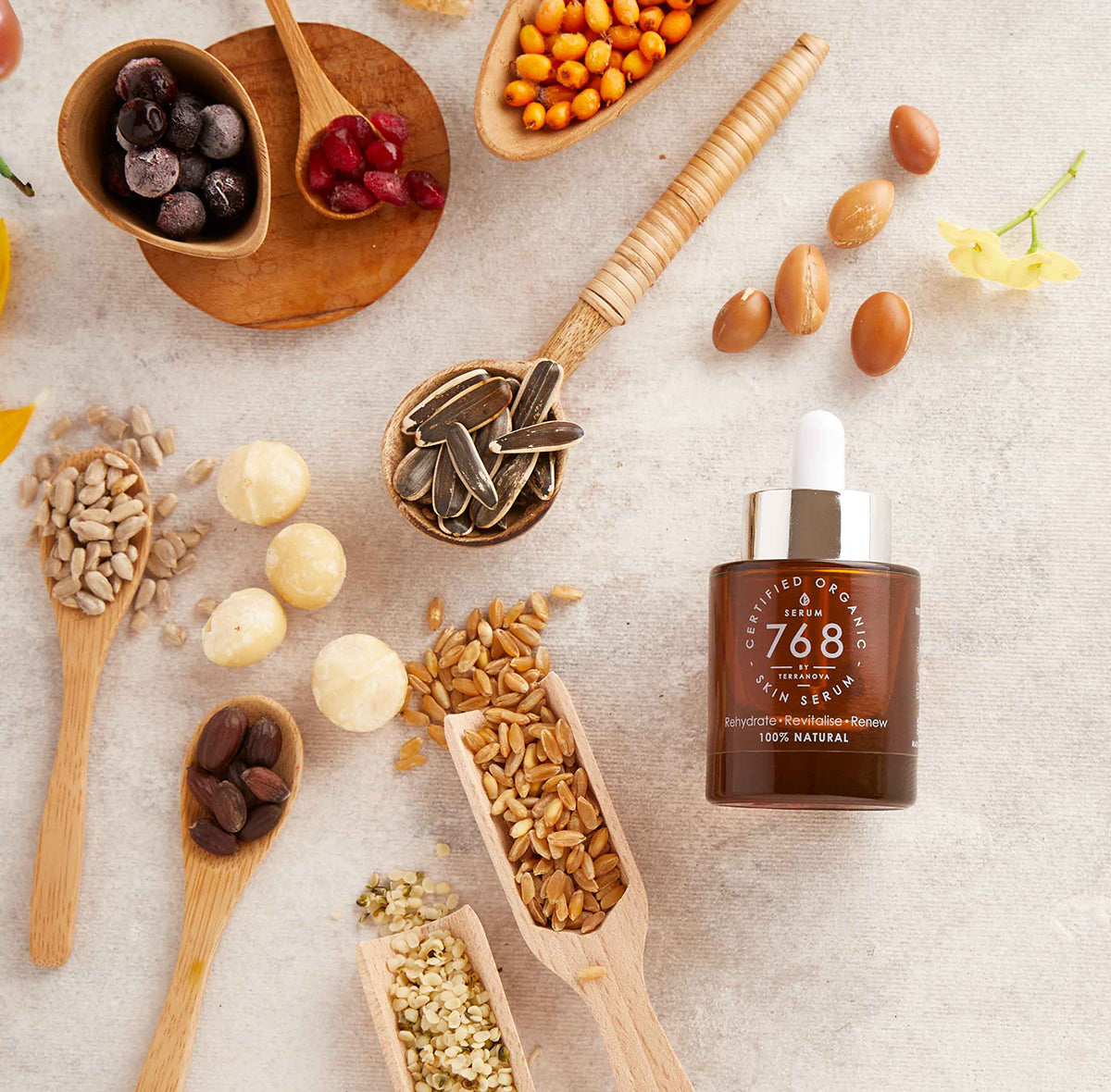 "Serum 768" ekologiškas aliejus odai