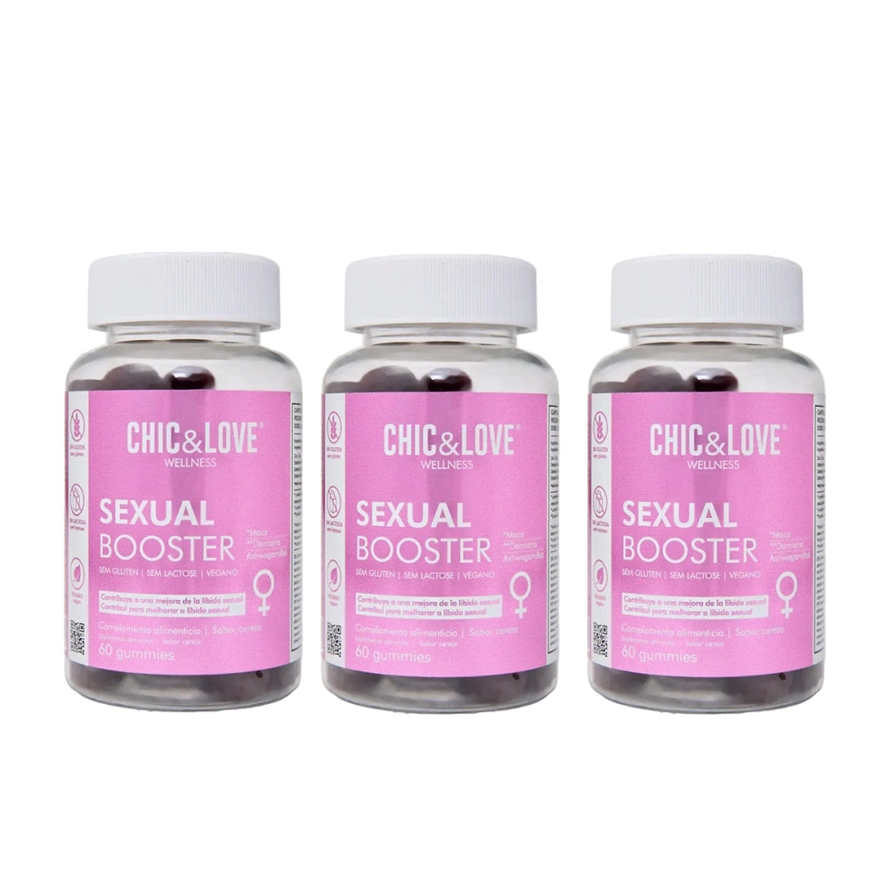 "Sexual Booster Gummies For Women" vitaminų 3 pakuočių rinkinys