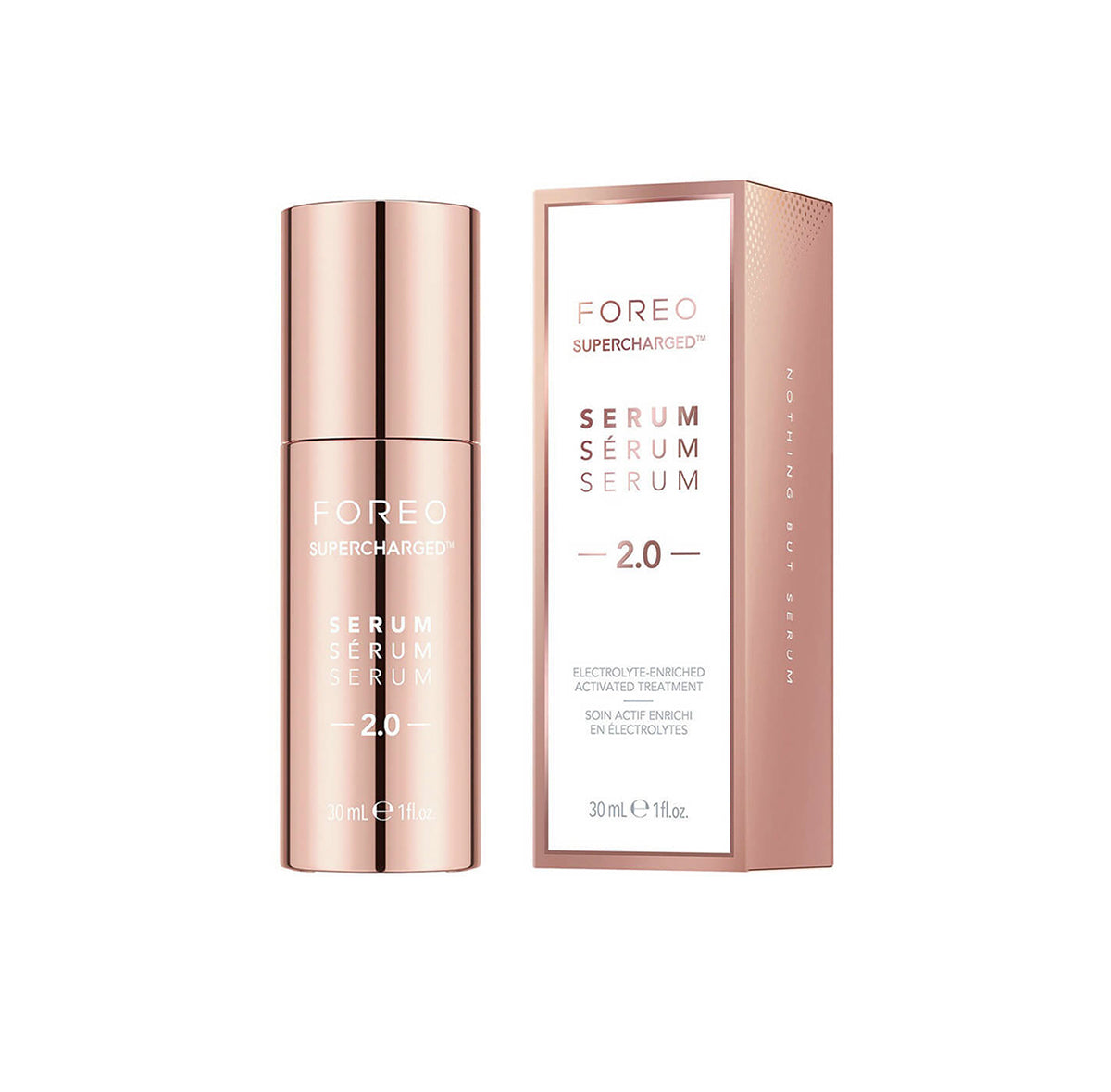 “SUPERCHARGED™ Serum 2.0” veido serumas prieš senėjimą