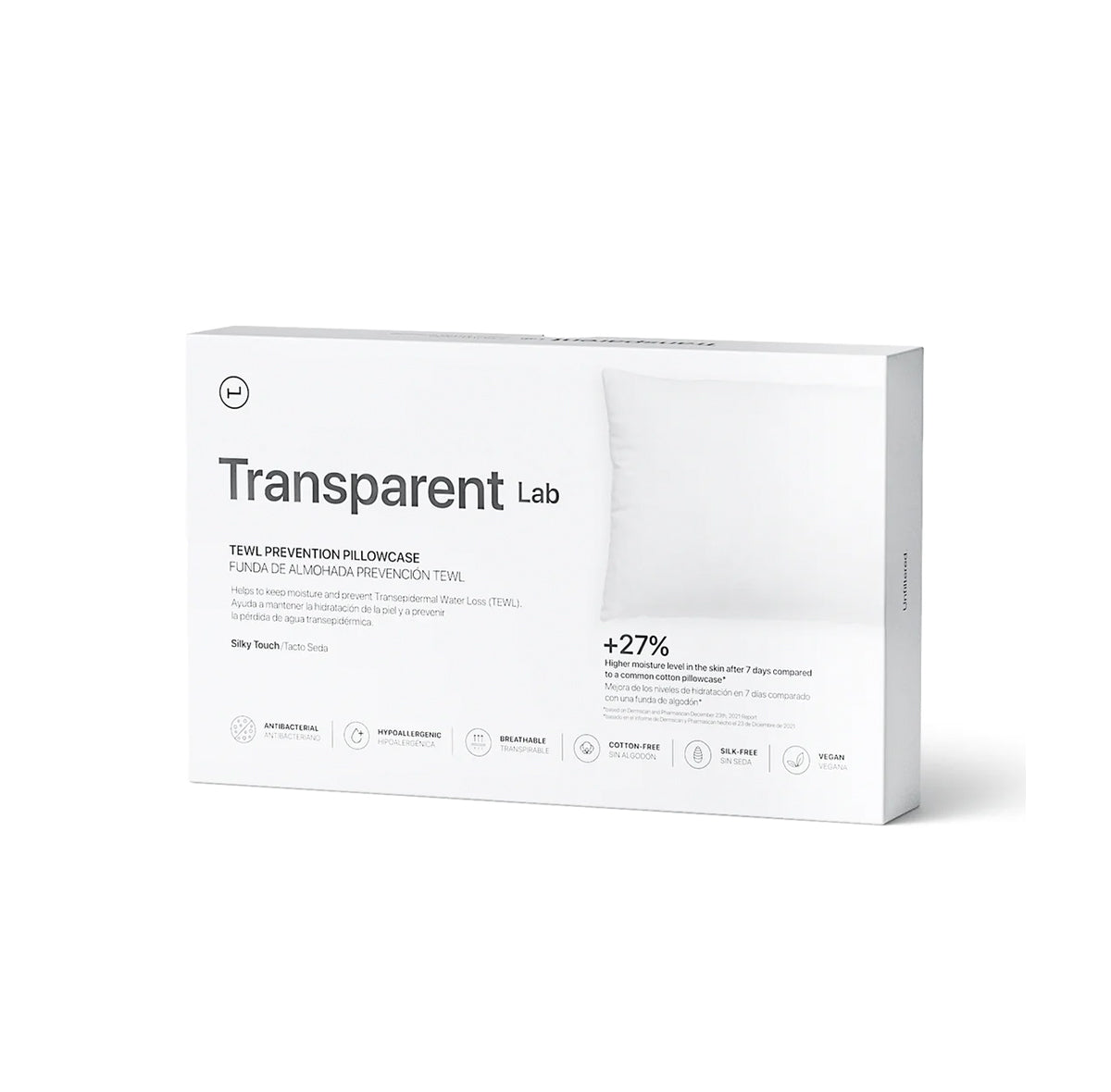 Transparent Lab pagalvės užvalkalas